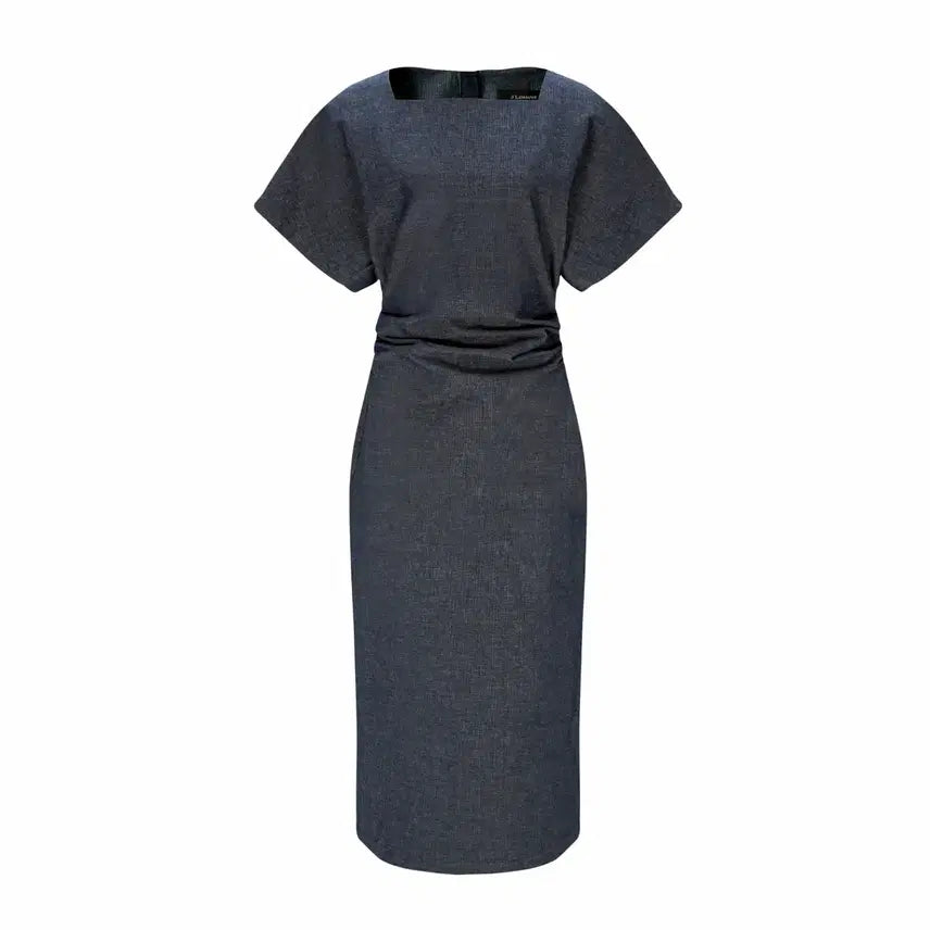 [BUNJANG] J-LEMAUVE Bianca Dress Navy Cotton Linen Blend / 제이르모브(J-LEMAUVE) 비앙카 원피스 55