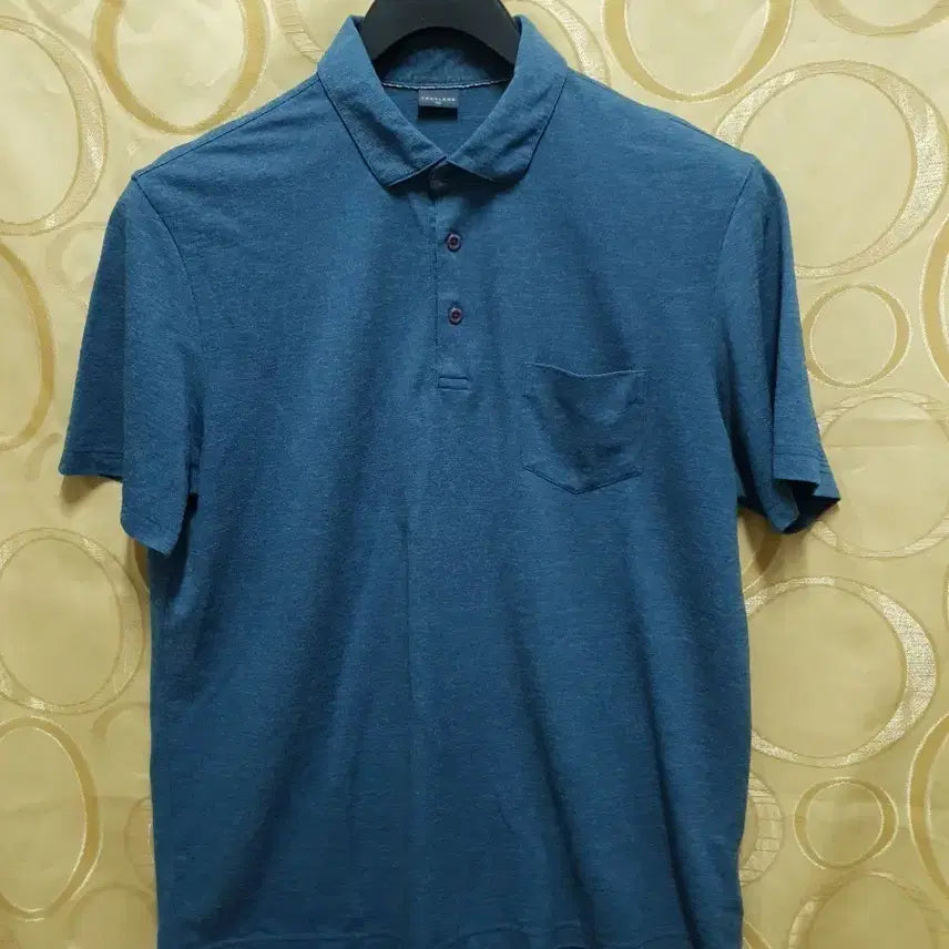 [BUNJANG] Parkland Men's Navy Short-Sleeve Polo Shirt / 파크랜드 남성 반팔 카라티 남색