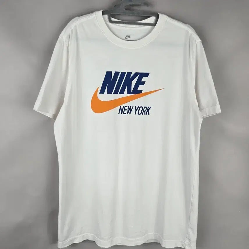 [BUNJANG] Nike Men's Basic Logo Short Sleeve T-Shirt (Size L) / [무료배송]나이키 L 남성 기본 로고 반팔 티셔츠 반팔티