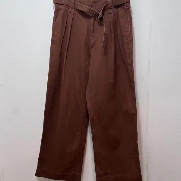 [BUNJANG] Uniqlo U Lemaire Belted Wide Pants / Uniqlo U 유니클로 르메르 벨티드 와이드 팬츠 (26~32인치)