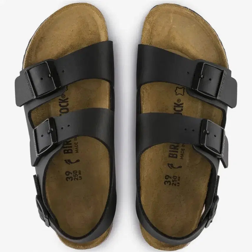 [BUNJANG] Birkenstock Milano Sandals Black Size 39 (250mm) / 버켄스탁 밀라노