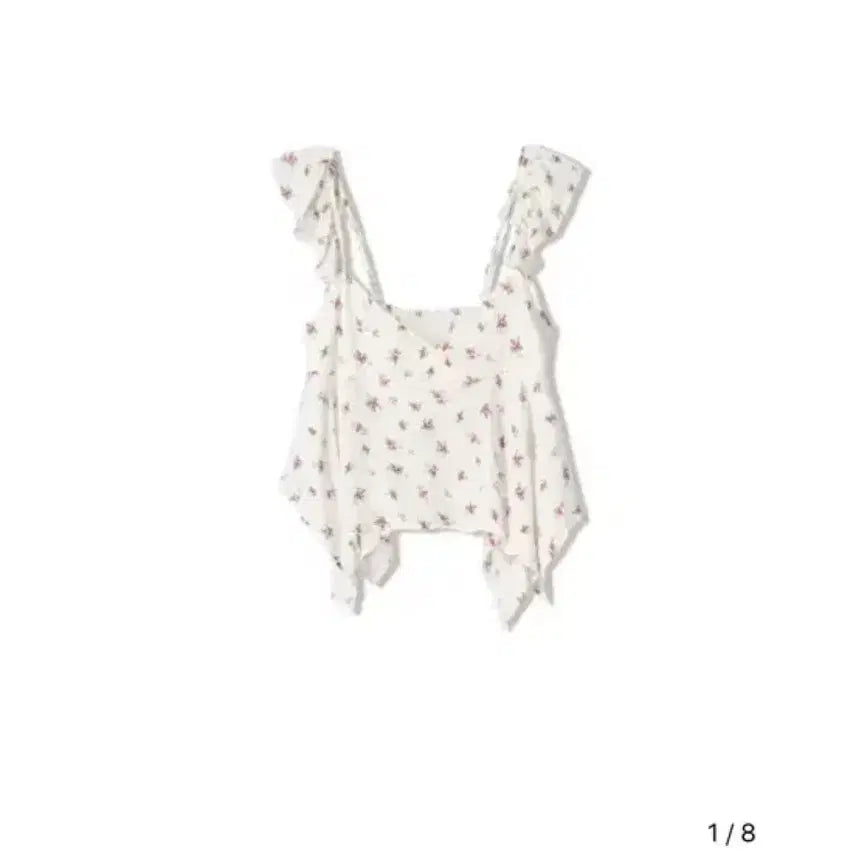 [BUNJANG] Bershka Floral Bustier / 버쉬카 플로럴 뷔스티에 (6264/207/100)