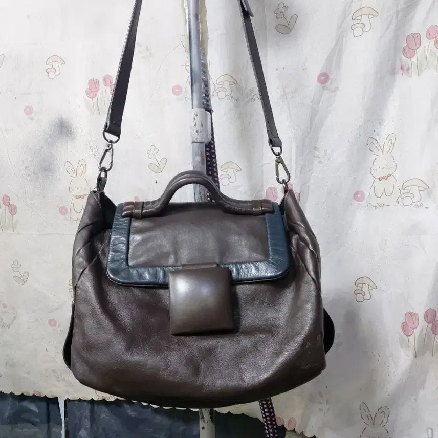 [BUNJANG] KUHO Genuine Leather Shoulder/Cross Bag / 구호    양가죽   숄더/  크로스백