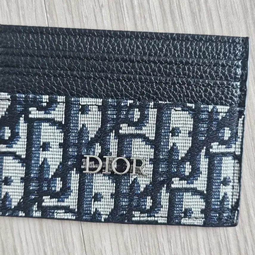 [BUNJANG] Dior Oblique Card Wallet Black / 새상품) 오블리크 카드 지갑 블랙