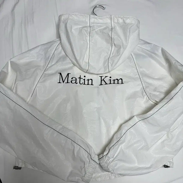 [BUNJANG] Matinkim Windbreaker White / 마뗑킴 바람막이