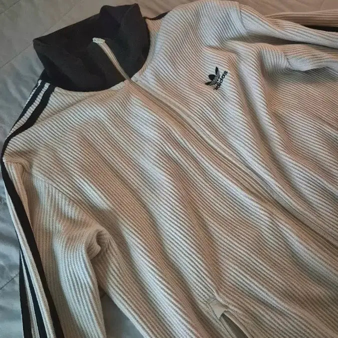 [BUNJANG] Adidas Waffle Track Top Jersey M / 아디다스 와플 트랙탑 져지
