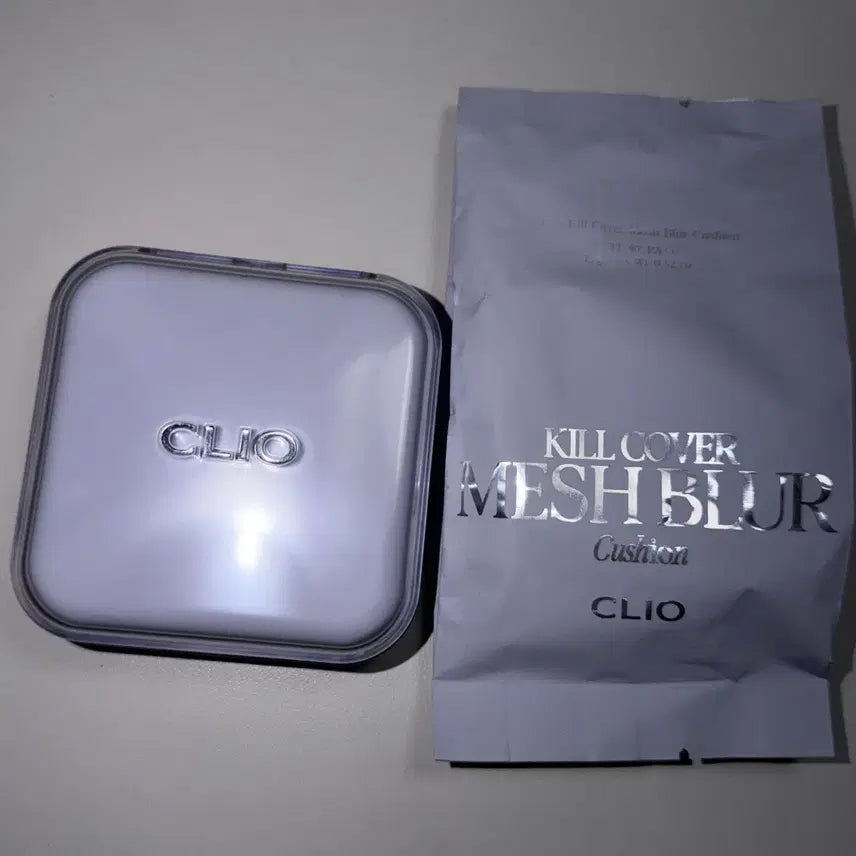 [BUNJANG] Clio Kill Cover Mesh Blur Cushion 19N Porcelain Case + Refill / 클리오 킬커버 메쉬블러 쿠션 19N 포슬린 케이스+리필
