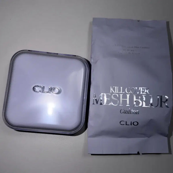 [BUNJANG] Clio Kill Cover Mesh Blur Cushion 19N Porcelain Case + Refill / 클리오 킬커버 메쉬블러 쿠션 19N 포슬린 케이스+리필