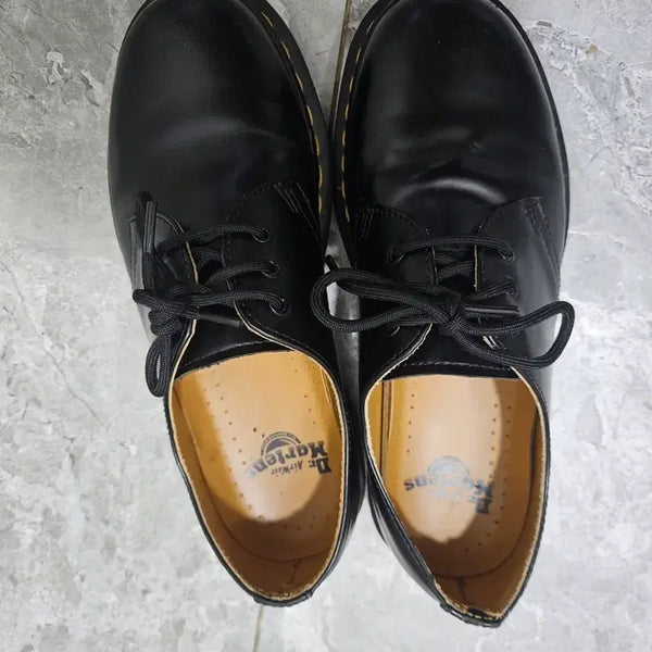[BUNJANG] Dr. Martens 3-Eye Shoes Black / 닥터마틴 3홀 슈즈 블랙