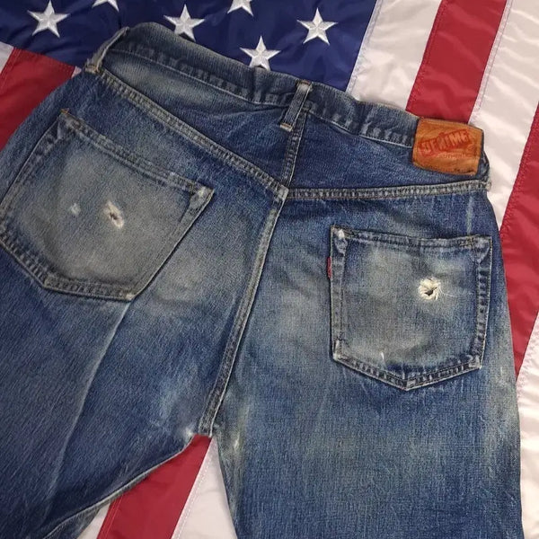 [BUNJANG] Denime Original Japanese Selvedge Denim Jeans / 오리지날 일본판 Denime 드님  셀비지 데님진