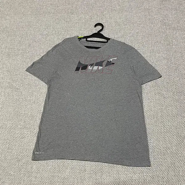 [BUNJANG] Nike Round Half-Sleeve T-Shirt L (Size 100) / L 나이키 라운드 반팔티 N.4853