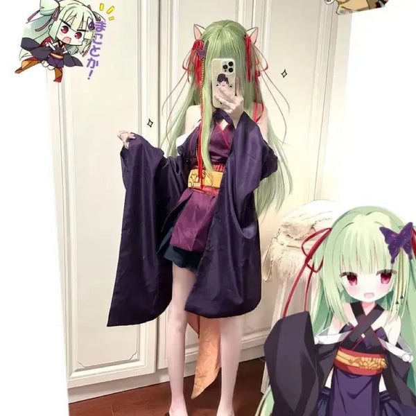 [BUNJANG] Senren*Banka Murasame Cosplay Full Set / 레어코스! 센렌반카 무라사메 코스프레ㅣ천연만화 고전 미소녀 미연시
