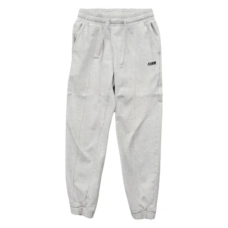 [BUNJANG] FCMM Light Grey Jogger Pants - Small / 에프씨엠엠 라이트 그레이 조거팬츠 SMALL