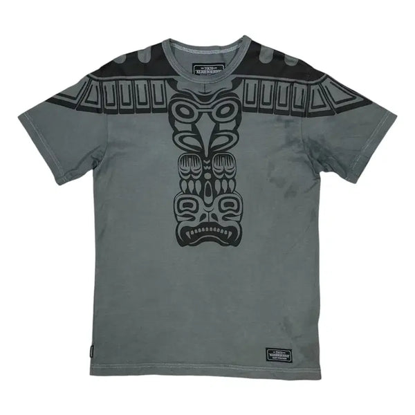 [BUNJANG] Neighborhood Double-Sided American Indian Totem Pole Graphic T-Shirt / 네이버후드 양면 미국 인디언 토템 폴 문양 반팔 티셔츠