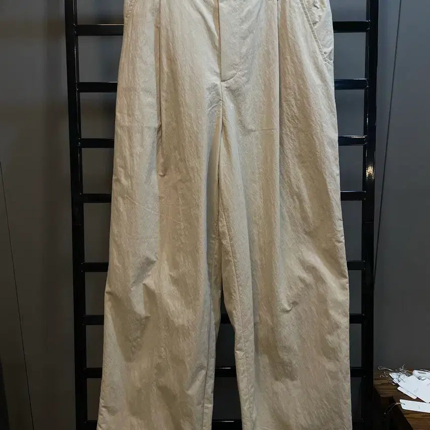 [BUNJANG] Customellow Banding Wide Pants Beige / [32] customellow 밴딩 와이드 팬츠 베이지2.9