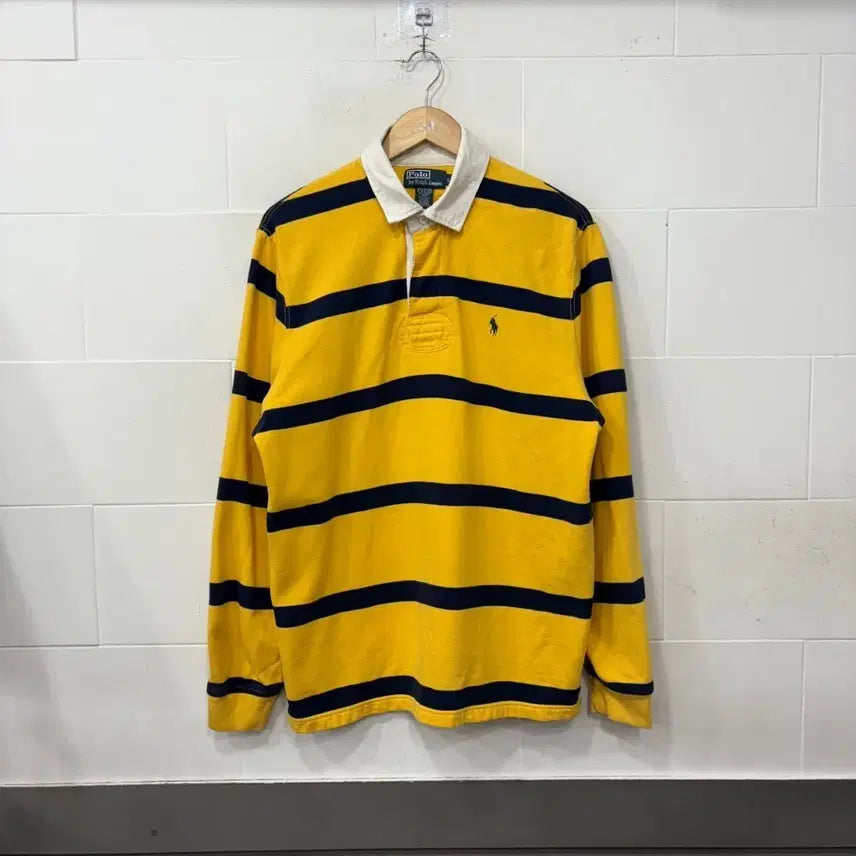 [BUNJANG] Polo Ralph Lauren Striped Rugby T-Shirt / 폴로 랄프로렌 럭비 티셔츠 스트라이프