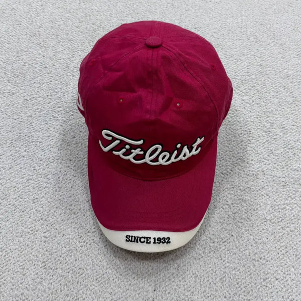 [BUNJANG] Titleist Embroidered Golf Cap 0703E / F 타이틀리스트 자수 골프웨어 볼캡 0703E