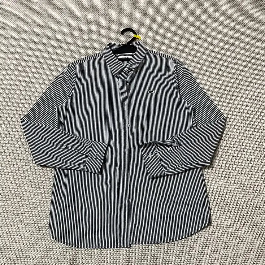 [BUNJANG] Lacoste Striped Shirt XL / XL 라코스테 스트라이프 셔츠 남방 B.7230