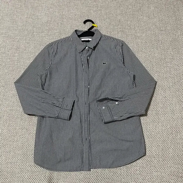 [BUNJANG] Lacoste Striped Shirt XL / XL 라코스테 스트라이프 셔츠 남방 B.7230