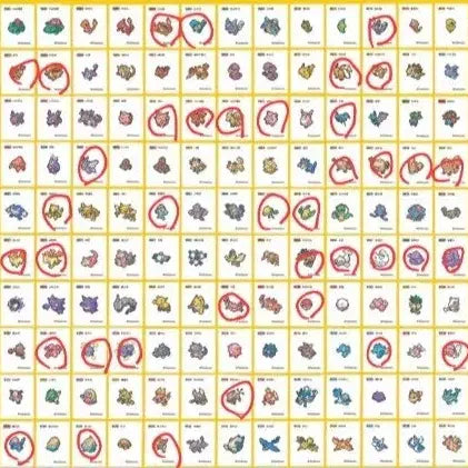 [BUNJANG] Pokemon Pixel Sticker Collection / 포켓몬스터 픽셀 띠부씰 판매