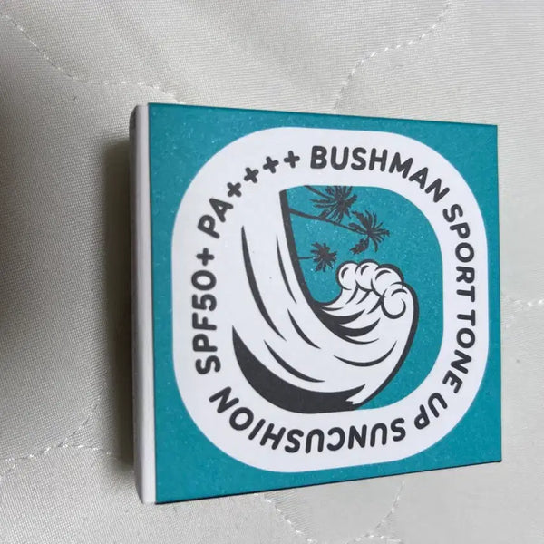 [BUNJANG] Bushman Sport Tone-Up Sun Cushion SPF50+ PA+++ / 부시맨 스포츠 톤업 선쿠션 SPF50+ PA+++