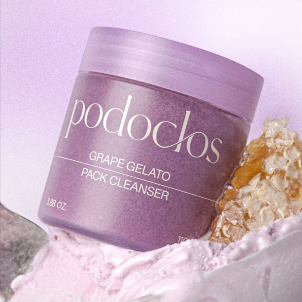 [BUNJANG] Grapecloth Grape Gelato Pack Cleanser 110g / 포도클로스 포도 젤라또 팩 클렌저 110g 각질제거 스크럽 팩폼