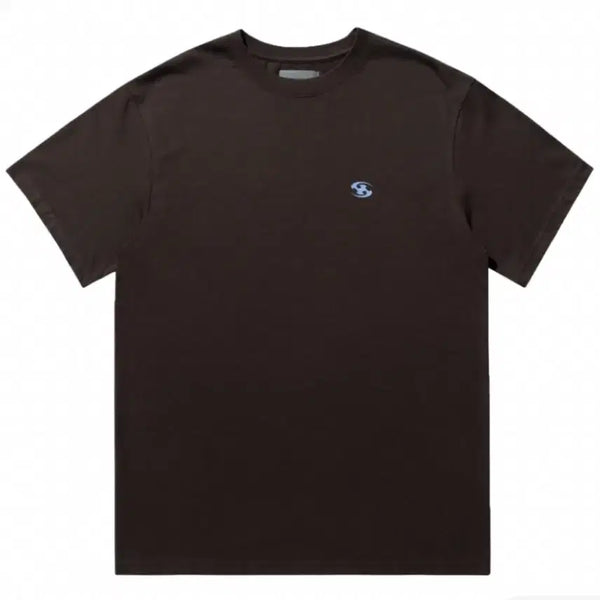 [BUNJANG] SS Nantional Gear Logo Brown T-Shirt / 1) 23ss 산산기어 로고 브라운 반팔티셔츠