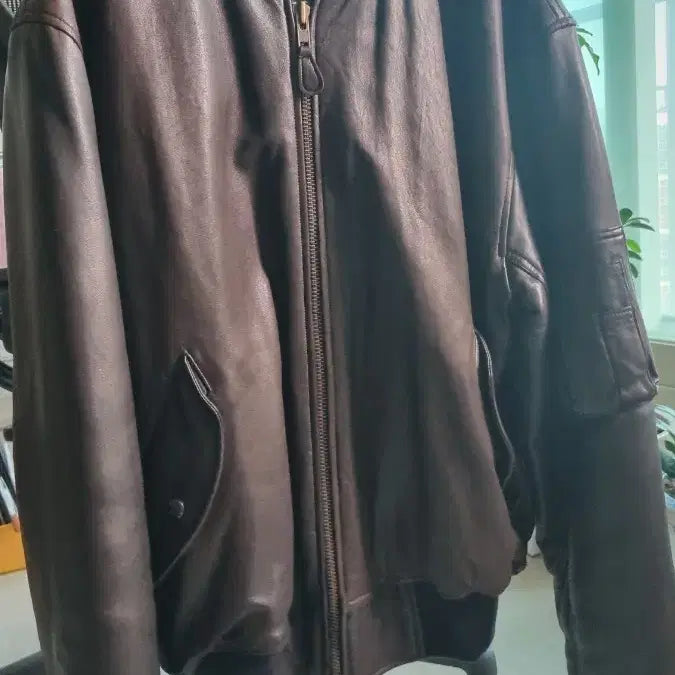 [BUNJANG] Polo Ralph Lauren Real Leather Jacket / 폴로 랄프로렌 레더 자켓