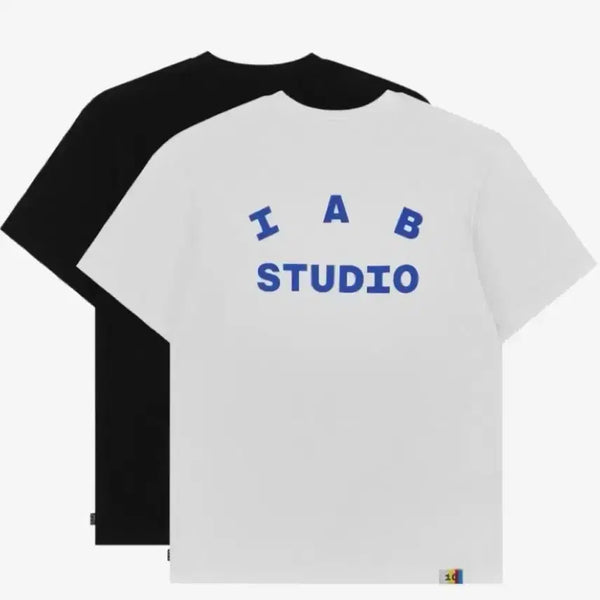 [BUNJANG] IAB Studio 10th Anniversary T-Shirt Black & White / M)새상품 IAB 10주년 반팔 티셔츠 블랙&화이트