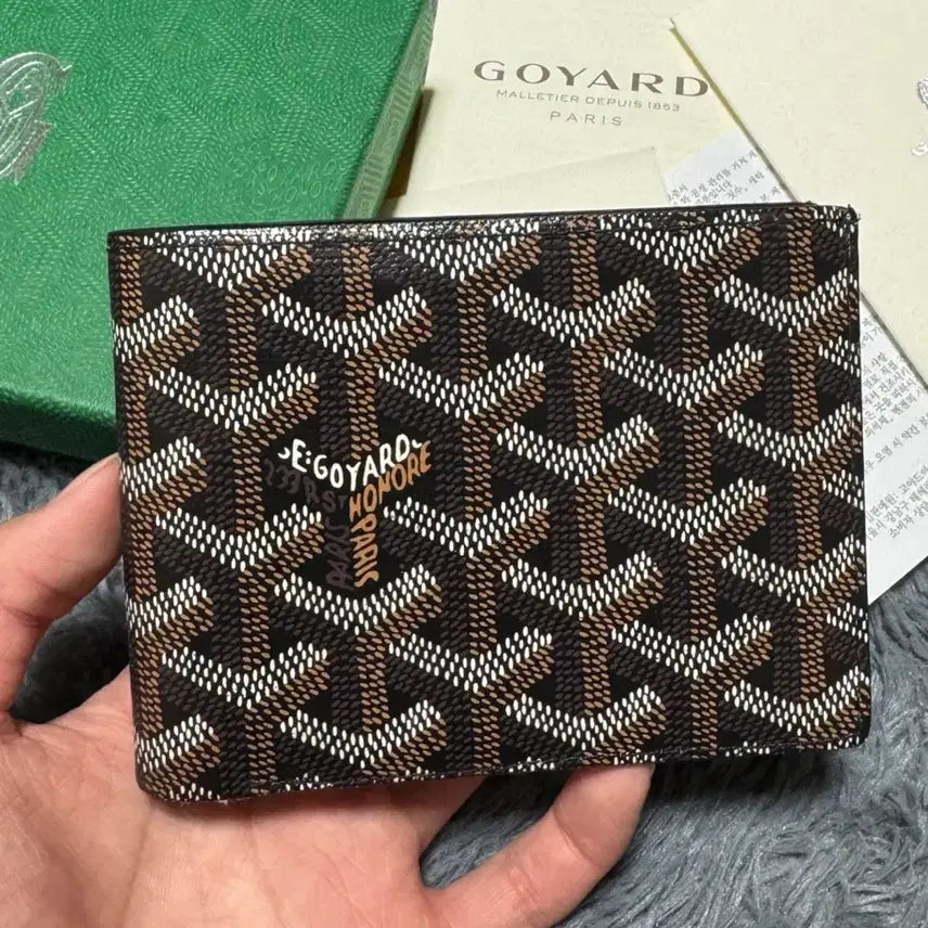 [BUNJANG] Goyard Victoire Wallet Black / [풀구성/OS]고야드 빅투아르 반지갑 블랙