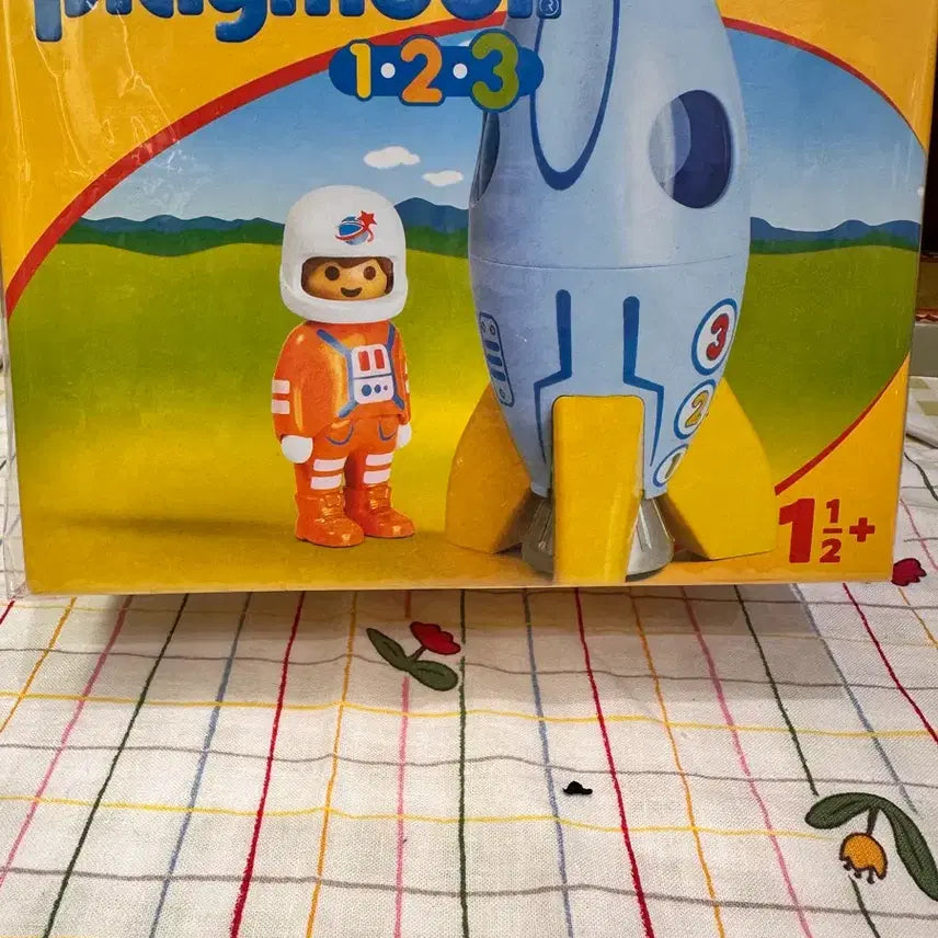 [BUNJANG] Playmobil 1.2.3 Rocket Spaceship 70186 / 플레이모빌 1.2.3 로켓 우주선 70186