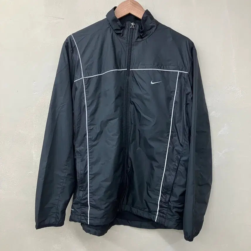 [BUNJANG] Nike Windbreaker Jacket Black XL / 나이키 바람막이 점퍼 블랙 XL