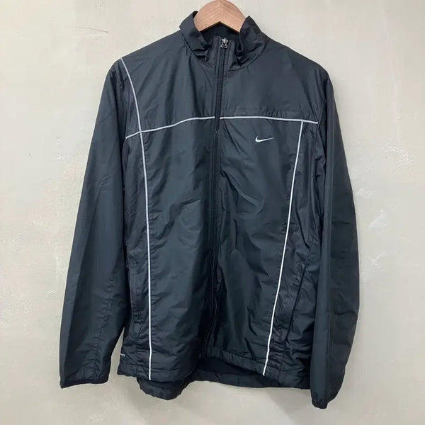 [BUNJANG] Nike Windbreaker Jacket Black XL / 나이키 바람막이 점퍼 블랙 XL