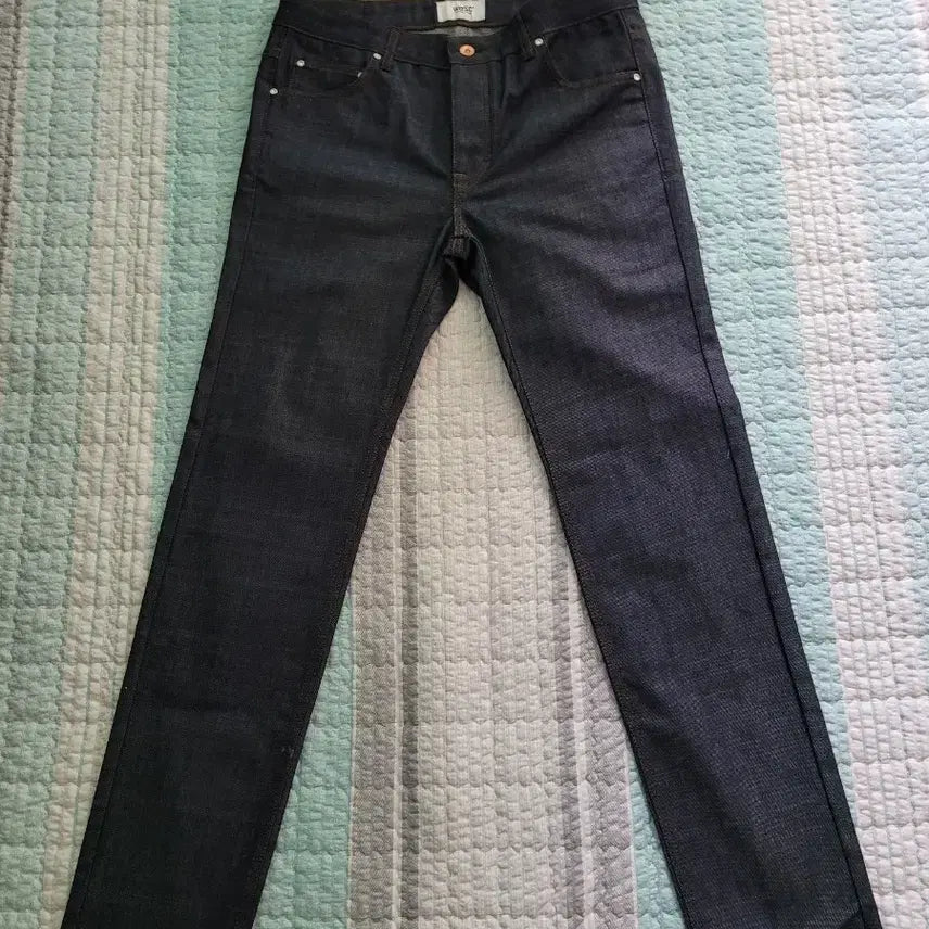 [BUNJANG] WESC Eddy Rigid Dry Raw Slim Fit Jeans - Size 32 / 위에스씨 WESC eddy 드라이 리지드 로우 슬림진 32사이즈