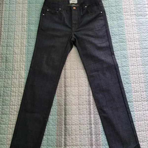 [BUNJANG] WESC Eddy Rigid Dry Raw Slim Fit Jeans - Size 32 / 위에스씨 WESC eddy 드라이 리지드 로우 슬림진 32사이즈