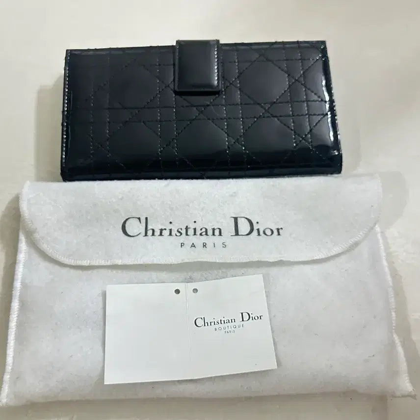 [BUNJANG] Lady Dior Long Wallet / 레이디 디올 장지갑