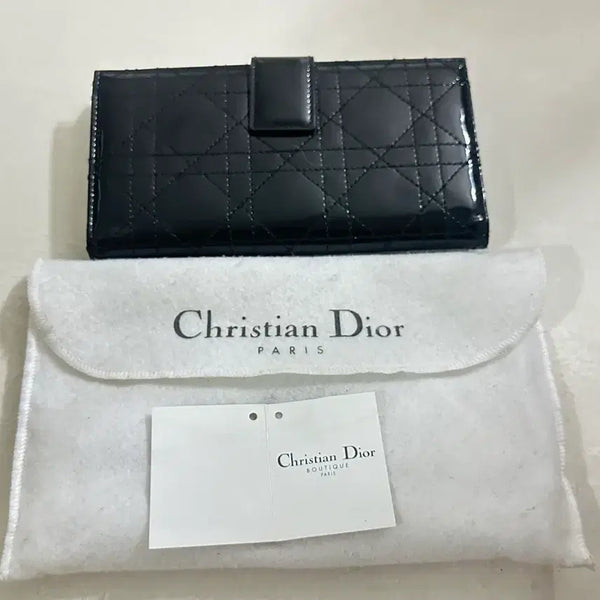[BUNJANG] Lady Dior Long Wallet / 레이디 디올 장지갑