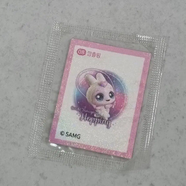 [BUNJANG] Catch Teenieping Hologram Deco Sticker Ttiboo Seal 08 Kkangchongping / 캐치티니핑 티니핑 홀로그램 데코 스티커 띠부씰 08 깡총핑