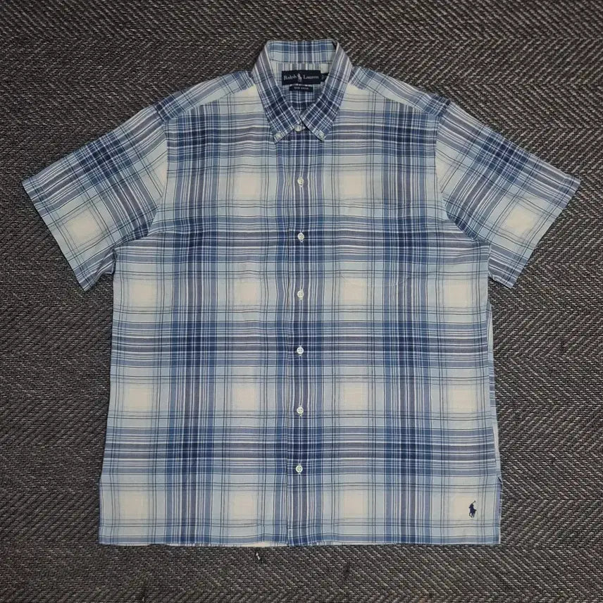 [BUNJANG] Polo Ralph Lauren 90s Bob Camp Madras Check Cotton Shirt XL / [실측XL]90s 폴로 캠핑셔츠 밥 캠프 -A450