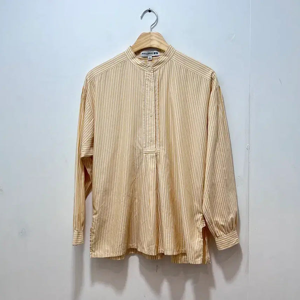 [BUNJANG] Uniqlo x Ines de la Fressange Striped Button-Up Shirt / Uniqlo 유니클로 X 이네스 드 라 프라상쥬 셔츠 (여성M~L)