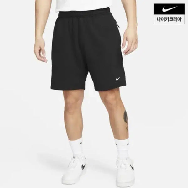 [BUNJANG] Nike Solo Swoosh Shorts Black L / 솔로스우시 나이키 검정 반바지 L