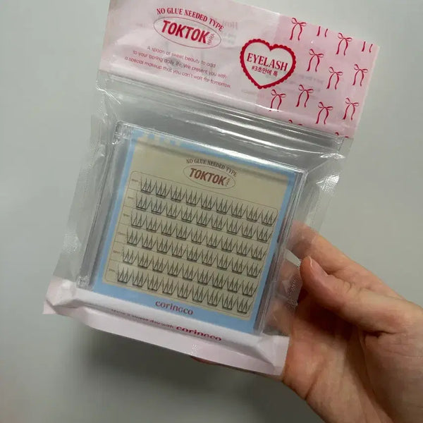 [BUNJANG] Coringco Tok Tok Hara No-Glue Eyelashes Pure / 코링코 톡톡하라 노글루 속눈썹 퓨어