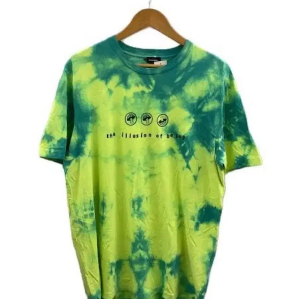 [BUNJANG] Diesel Tie-Dye Short Sleeve T-Shirt / 디젤 타이다이 반팔티