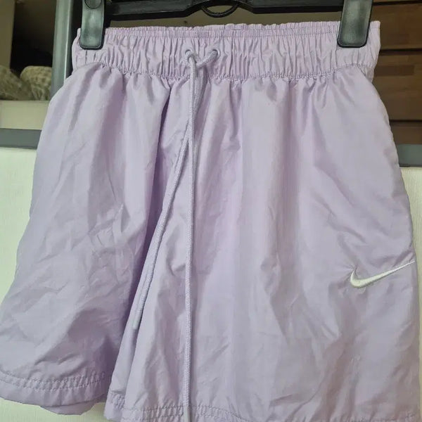 [BUNJANG] Nike Swoosh Shorts Lavender Women's Size S / 나이키 스우시 반바지 쇼츠 라벤더 s사이즈 판매
