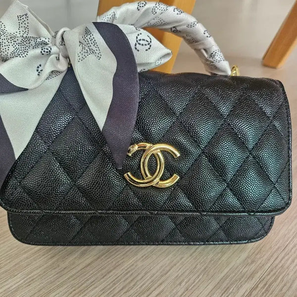[BUNJANG] Chanel Quilted Gold Chain Bag / 새상품)퀼팅 금장 체인백