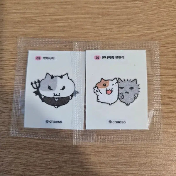 [BUNJANG] Jjonnyami DDOC-BONG Bundle Set / 일괄판매) 쫀냐미 띠부씰