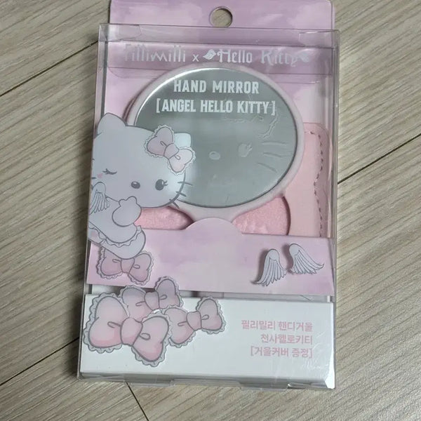[BUNJANG] Fillimilli x Hello Kitty Angel Hand Mirror / 필리밀리 X 헬로키티 엔젤 손거울