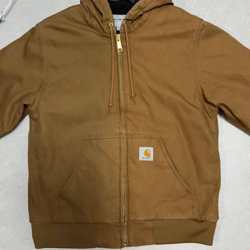 [BUNJANG] Carhartt WIP Active Jacket Hamilton Brown M / 칼하트 윕(wip) 액티브 자켓 해밀턴브라운(된장) M