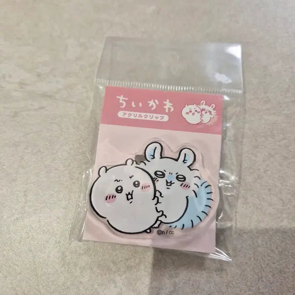 [BUNJANG] Chiikawa Acrylic Clip / 치이카와 아크릴 클립