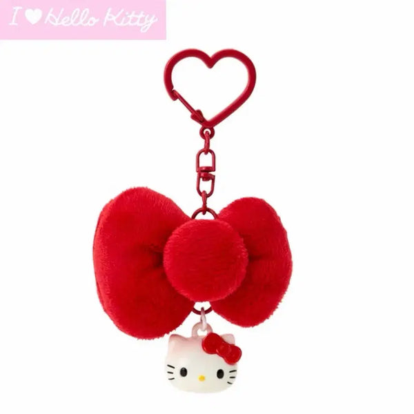[BUNJANG] Sanrio Hello Kitty Ribbon Keychain (I Love HelloKitty) / 산리오 헬로키티 리본 키링(I Love HelloKitty)